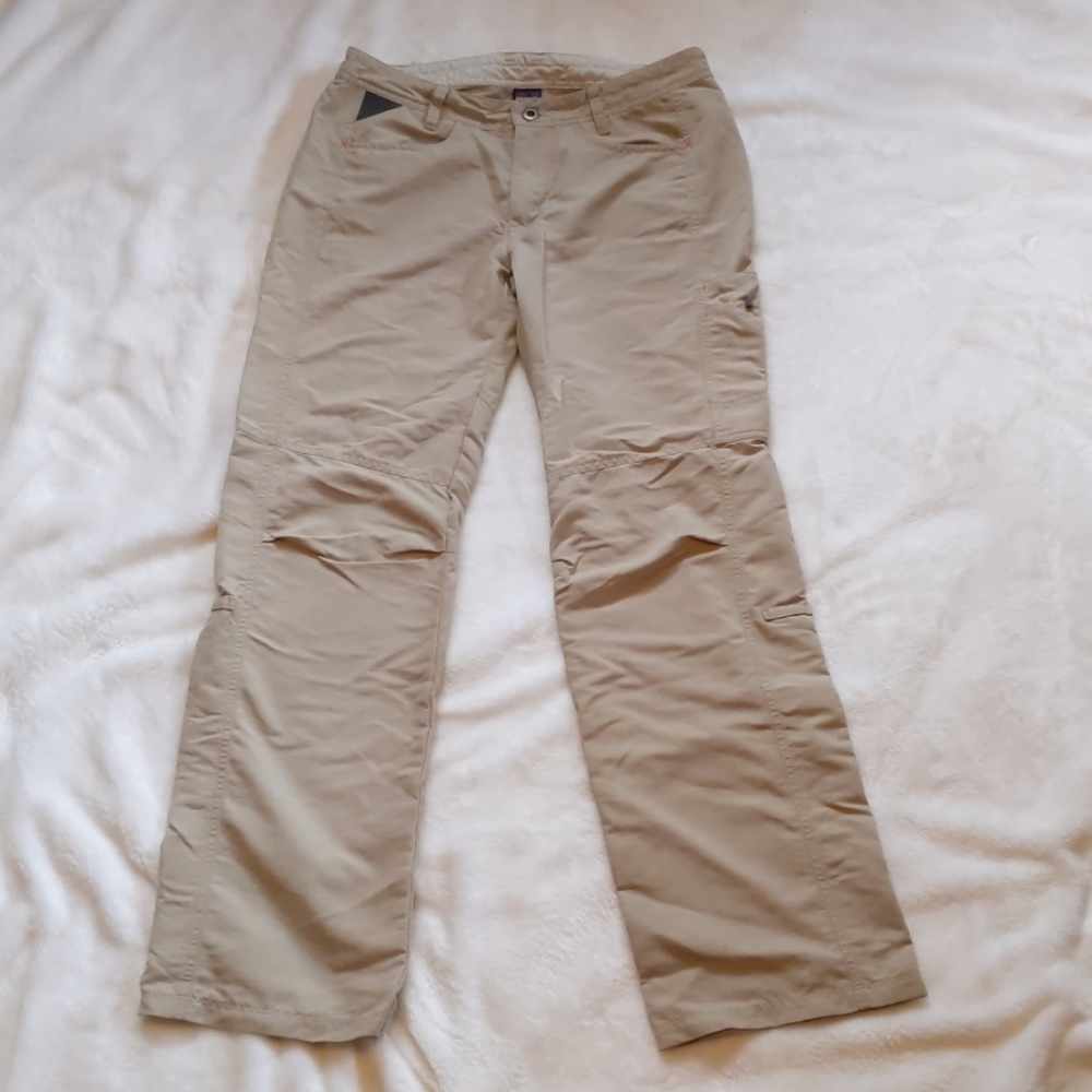 Patagonia women's hiking pants khaki 6